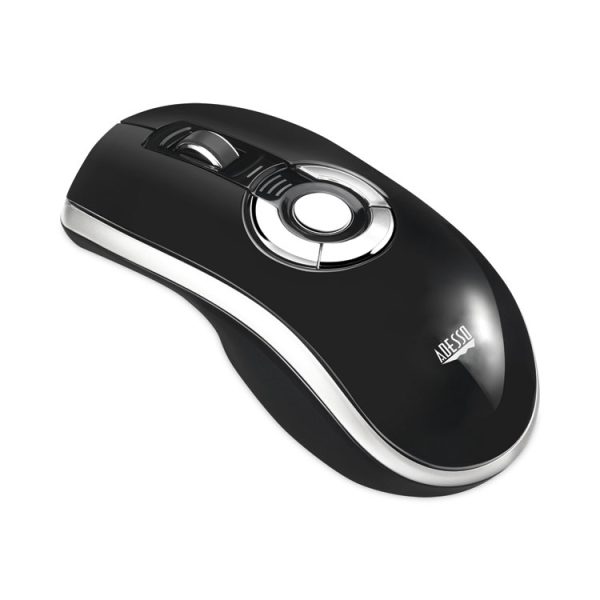 Air Mouse Elite Wireless Presenter Mouse, 2.4 GHz Frequency/100 ft Wireless Range, Left/Right Hand Use, Black - Image 2