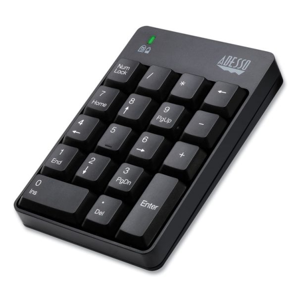 Wkb6010ub Wireless 18-Key Numeric Usb Keypad, Black - Image 4