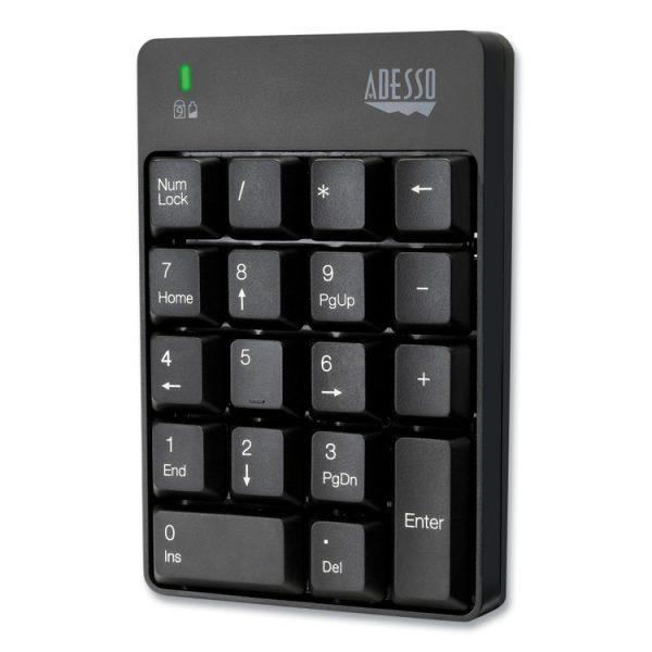 Wkb6010ub Wireless 18-Key Numeric Usb Keypad, Black - Image 5