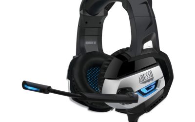 Xtream G2 Binaural Over The Head Headset, Black/Blue