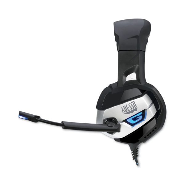 Xtream G2 Binaural Over The Head Headset, Black/Blue - Image 3