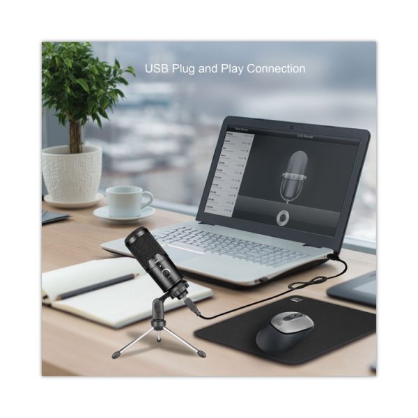 Xtream M4 Cardioid Condenser Recording Microphone, Black - Image 4