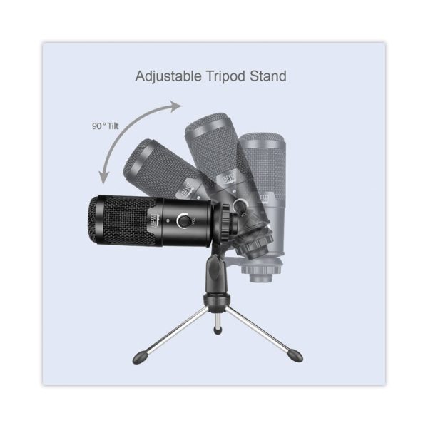 Xtream M4 Cardioid Condenser Recording Microphone, Black - Image 6