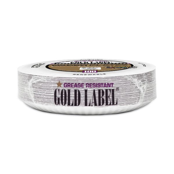 Coated Paper Plates, 6" Dia, White, 100/pack, 12 Packs/carton - Image 3