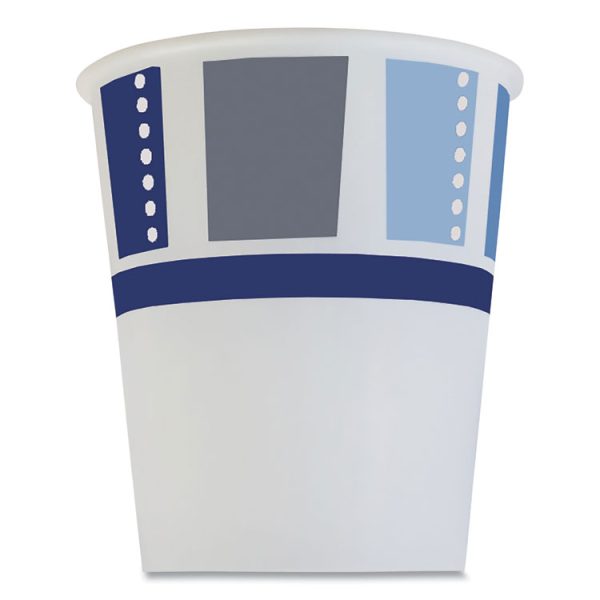 Heavy Duty Cold Cups, 3 oz, Modernware Design, 2,400/Carton