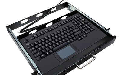 Touchpad Keyboard w Rackmount