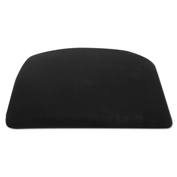 Cooling Gel Memory Foam Backrest, Two Adjustable Chair-Back Straps, 14.13 X 14.13 X 2.75, Black - Image 2