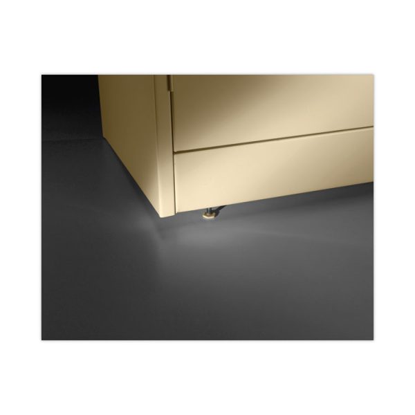 Assembled 78" High Heavy-Duty Welded Storage Cabinet, Four Adjustable Shelves, 36w X 24d, Putty - Image 7