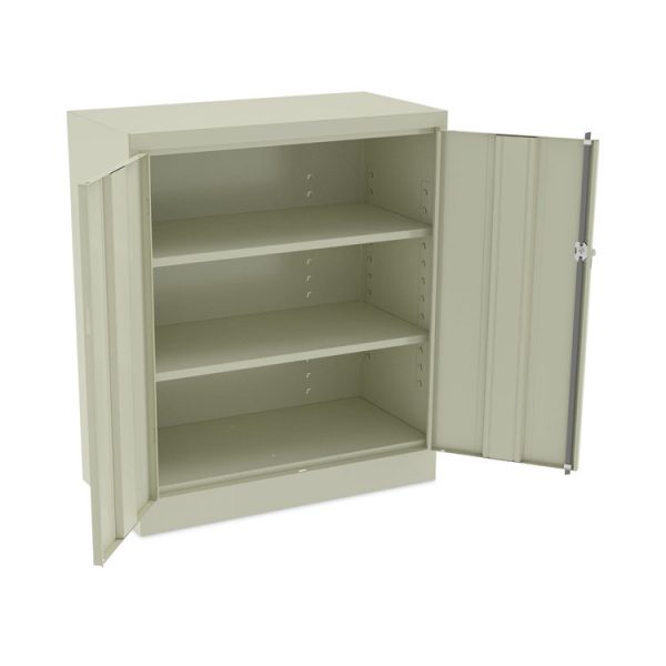 Economy Assembled Storage Cabinet, 36w X 18d X 42h, Putty - Image 3