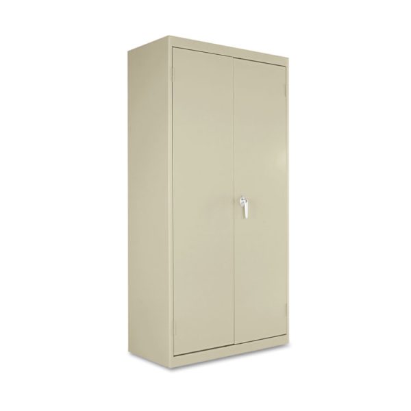 Economy Assembled Storage Cabinet, 36w X 18d X 72h, Putty - Image 3