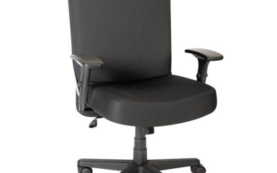 Alera Xl Series Big/tall High-Back Task Chair, Supports Up To 500 Lb, 17.5″ To 21″ Seat Height, Black