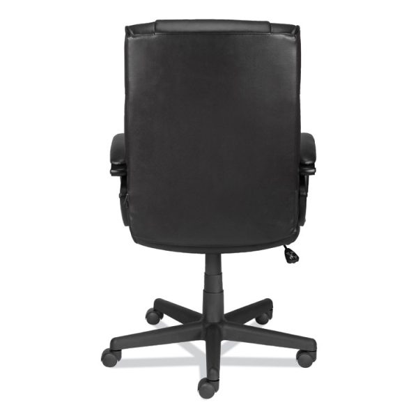 Alera Dalibor Series Manager Chair, Supports Up to 250 lb, 17.5" to 21.3" Seat  Height, Black Seat/Back, Black Base - Image 3