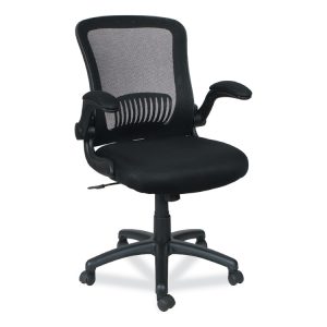 Alera Eb-E Series Swivel/tilt Mid-Back Mesh Chair, Supports Up To 275 Lb, 18.11" To 22.04" Seat Height, Black
