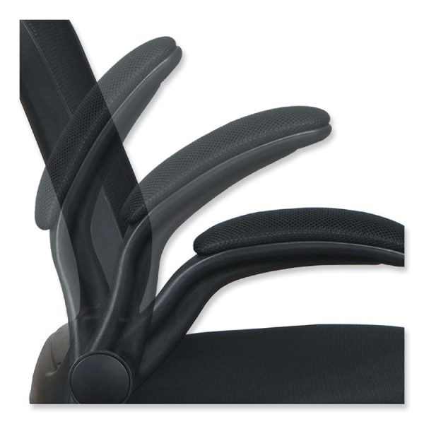 Alera Eb-E Series Swivel/tilt Mid-Back Mesh Chair, Supports Up To 275 Lb, 18.11" To 22.04" Seat Height, Black - Image 8
