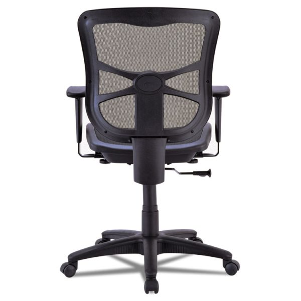 Alera Elusion Series Mesh Mid-Back Swivel/tilt Chair, Supports Up To 275 Lb, 17.9" To 21.6" Seat Height, Black - Image 5