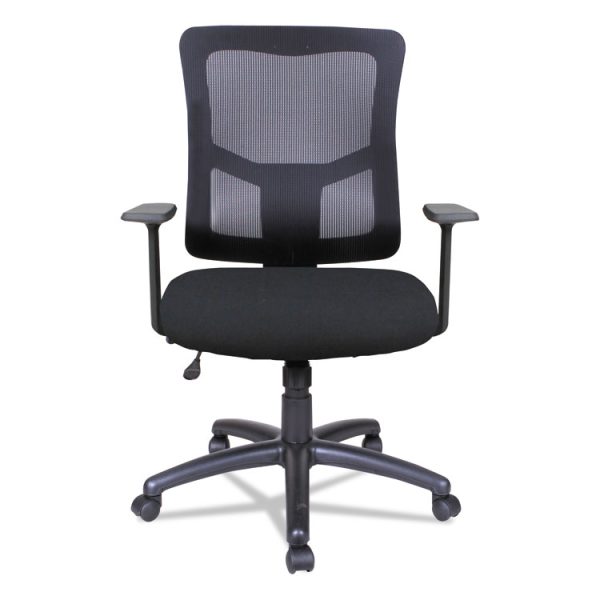 Alera Elusion Ii Series Mesh Mid-Back Swivel/tilt Chair, Supports Up To 275 Lb, 18.11" To 21.77" Seat Height, Black - Image 2