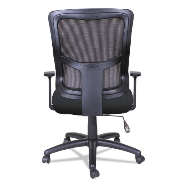 Alera Elusion Ii Series Mesh Mid-Back Swivel/tilt Chair, Supports Up To 275 Lb, 18.11" To 21.77" Seat Height, Black - Image 4