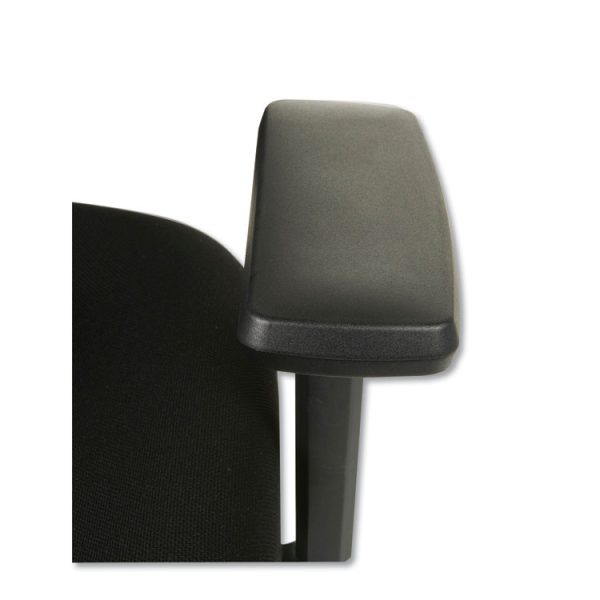 Alera Elusion Ii Series Mesh Mid-Back Swivel/tilt Chair, Adjustable Arms, Supports 275lb, 17.51" To 21.06" Seat Height, Black - Image 7