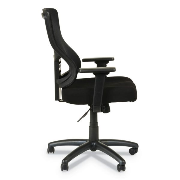 Alera Elusion Ii Series Mesh Mid-Back Swivel/tilt Chair, Adjustable Arms, Supports 275lb, 17.51" To 21.06" Seat Height, Black - Image 10