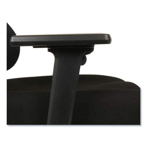 Alera Elusion Ii Series Mesh Mid-Back Swivel/tilt Chair, Adjustable Arms, Supports 275lb, 17.51" To 21.06" Seat Height, Black - Image 5