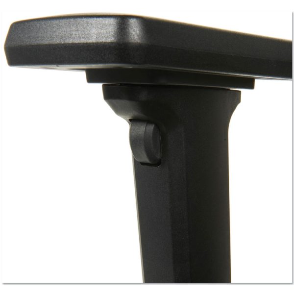Alera Elusion II Series Suspension Mesh Mid-Back Synchro Seat Slide Chair, Supports 275 lb, 16.34" to 20.35" Seat, Black - Image 6