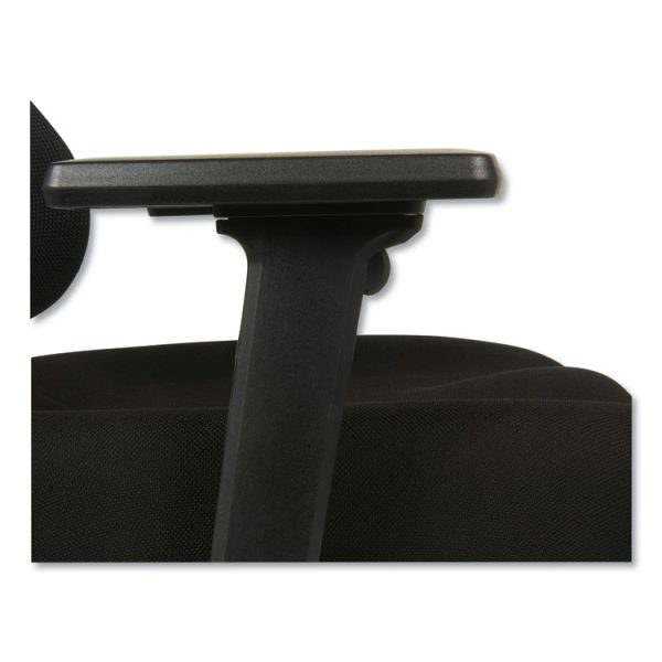 Alera Elusion II Series Suspension Mesh Mid-Back Synchro Seat Slide Chair, Supports 275 lb, 16.34" to 20.35" Seat, Black - Image 7