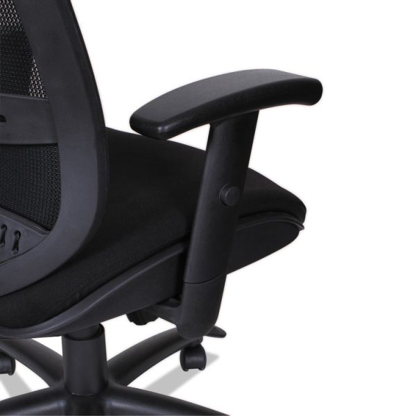 Alera Eon Series Multifunction Mid-Back Cushioned Mesh Chair, Supports Up To 275 Lb, 18.11" To 21.37" Seat Height, Black - Image 7
