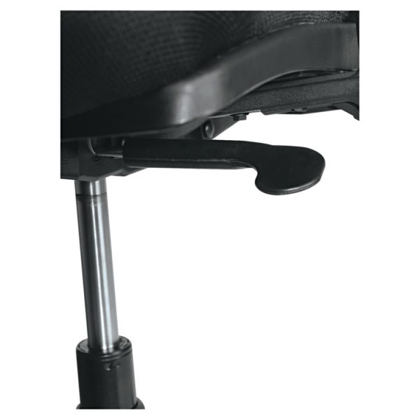 Alera Epoch Series Fabric Mesh Multifunction Chair, Supports Up To 275 Lb, 17.63" To 22.44" Seat Height, Black - Image 10