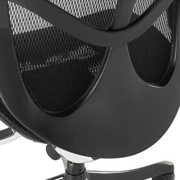 Alera Eq Series Ergonomic Multifunction Mid-Back Mesh Chair, Supports Up To 250 Lb, Black - Image 7