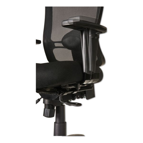 Alera Etros Series Mid-Back Multifunction With Seat Slide Chair, Supports Up To 275 Lb, 17.83" To 21.45" Seat Height, Black - Image 8
