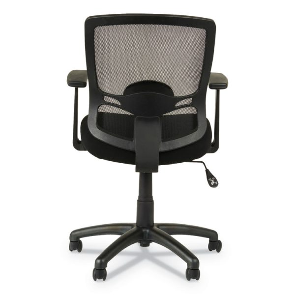 Alera Etros Series Mesh Mid-Back Chair, Supports Up To 275 Lb, 18.03" To 21.96" Seat Height, Black - Image 10