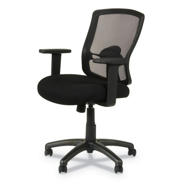 Alera Etros Series Mesh Mid-Back Chair, Supports Up To 275 Lb, 18.03" To 21.96" Seat Height, Black - Image 6