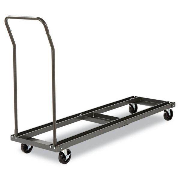Chair/Table Cart, Metal, 600 lb Capacity, 20.86" x 50.78" to 72.04" x 43.3", Black - Image 10