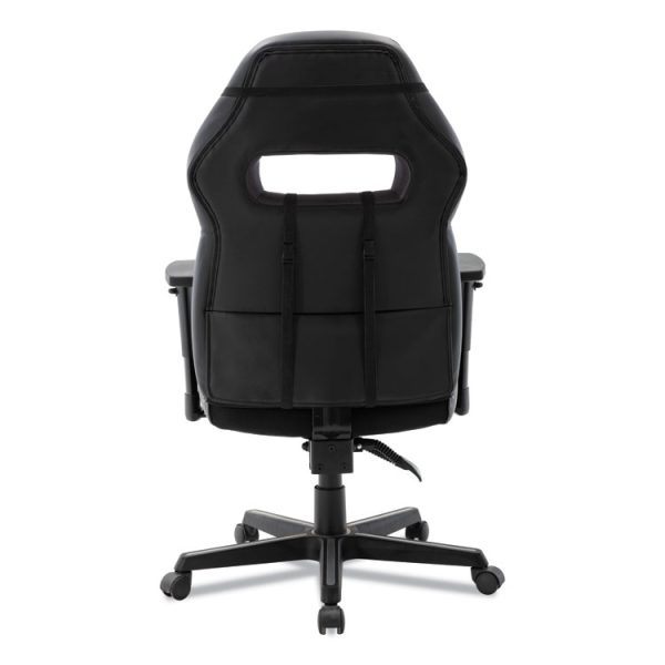 Racing Style Ergonomic Gaming Chair, Supports 275 Lb, 15.91" To 19.8" Seat Height, Black/gray Trim Seat/back, Black/gray Base - Image 6