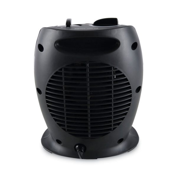 Ceramic Heater, 1,500 W, 7.12 x 5.87 x 8.75, Black - Image 7