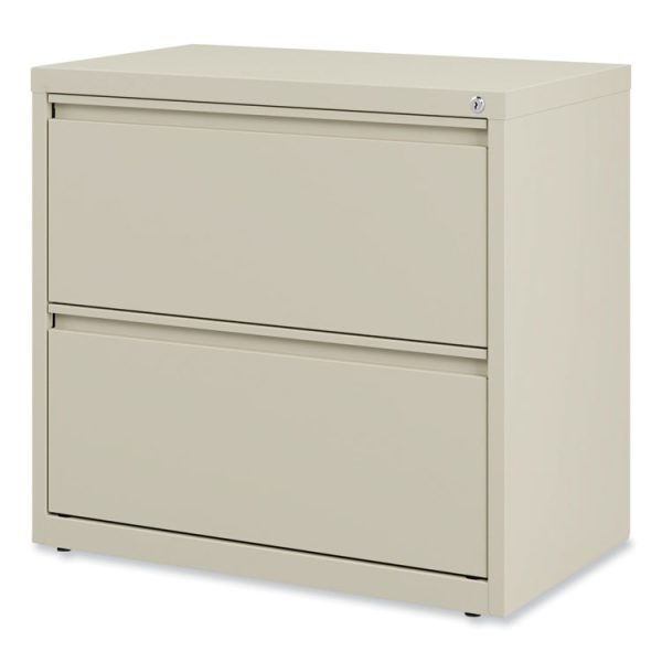 Lateral File, 2 Legal/Letter-Size File Drawers, Putty, 30" x 18.63" x 28" - Image 4