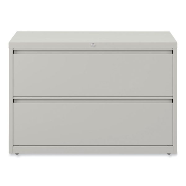 Lateral File, 2 Legal/Letter-Size File Drawers, Light Gray, 42" x 18.63" x 28" - Image 9