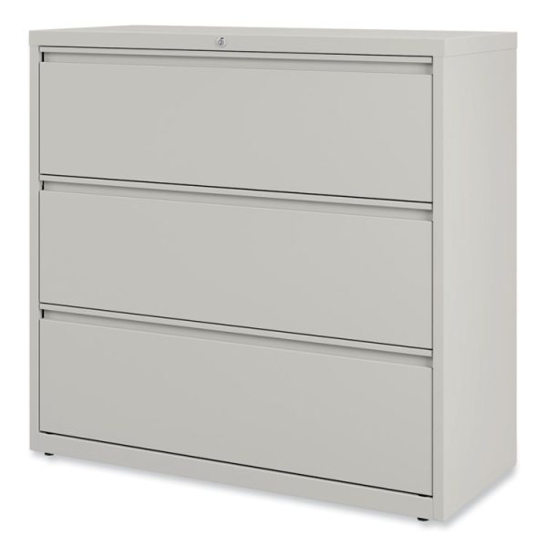 Lateral File, 3 Legal/Letter/A4/A5-Size File Drawers, Light Gray, 42" x 18.63" x 40.25" - Image 9