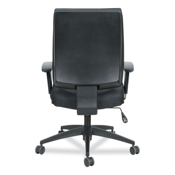 Alera Wrigley Series High Performance Mid-Back Synchro-Tilt Task Chair, Supports 275 Lb, 17.91" To 21.88" Seat Height, Black - Image 6