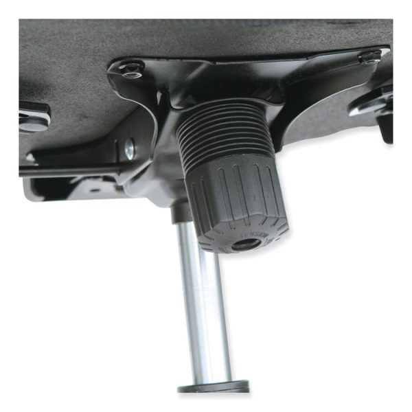 Alera Wrigley Series High Performance Mid-Back Synchro-Tilt Task Chair, Supports 275 Lb, 17.91" To 21.88" Seat Height, Black - Image 8