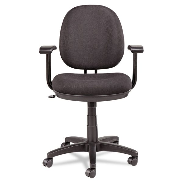 Alera Interval Series Swivel/tilt Task Chair, Supports Up To 275 Lb, 18.42" To 23.46" Seat Height, Black - Image 5