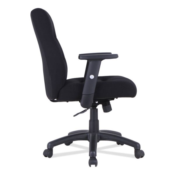 Alera Kesson Series Petite Office Chair, Supports Up To 300 Lb, 17.71" To 21.65" Seat Height, Black - Image 7