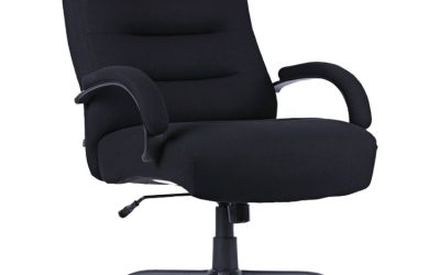 Alera Kesson Series Big/tall Office Chair, Supports Up To 450 Lb, 21.5″ To 25.4″ Seat Height, Black