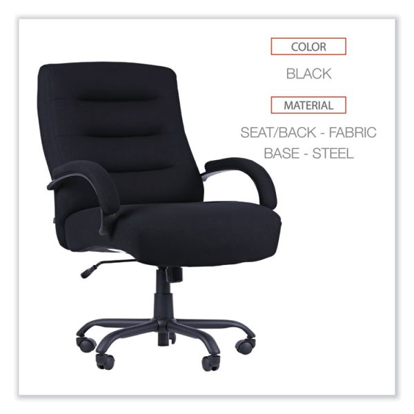 Alera Kesson Series Big/tall Office Chair, Supports Up To 450 Lb, 21.5" To 25.4" Seat Height, Black - Image 3