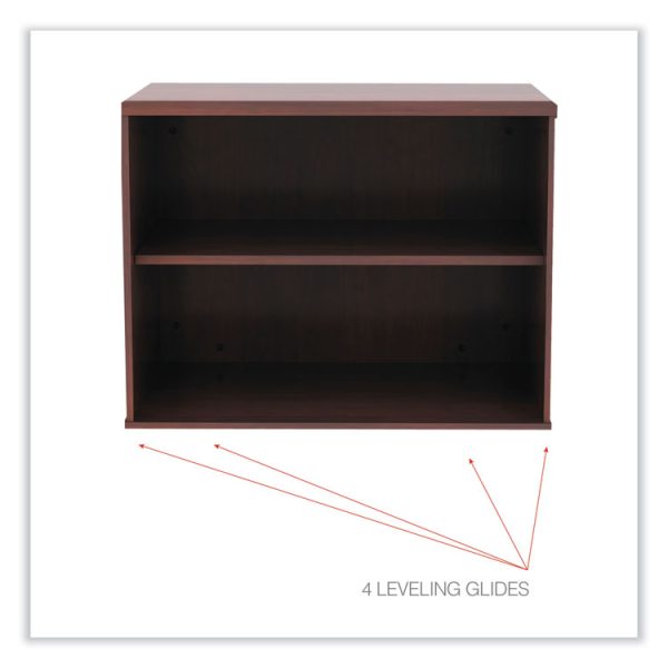 Alera Open Office Low Storage Cabinet Credenza, 29.5 x 19.13 x 22.78, Cherry - Image 6