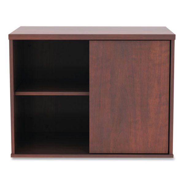 Alera Open Office Low Storage Cabinet Credenza, 29.5 x 19.13 x 22.78, Cherry - Image 9