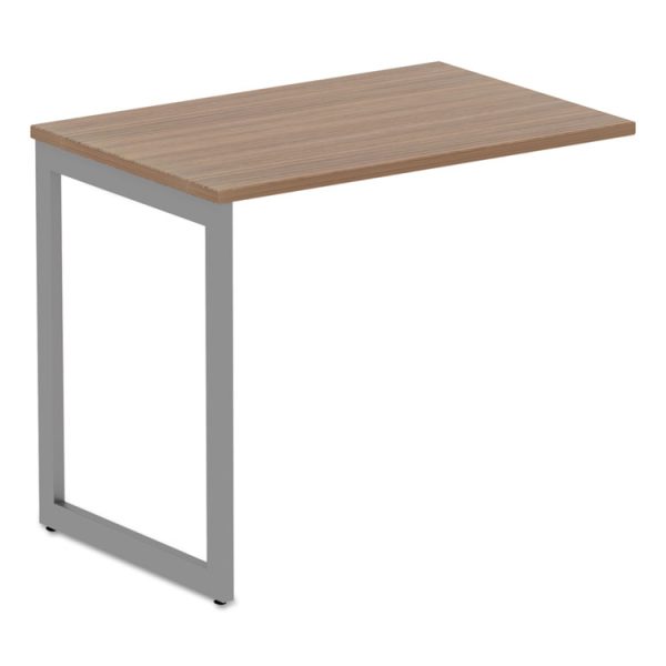 Alera Open Office Series O-Leg Return Base, Fully Adjustable, 36 to 70.78w x 23.38d x 28.5h, Silver - Image 4