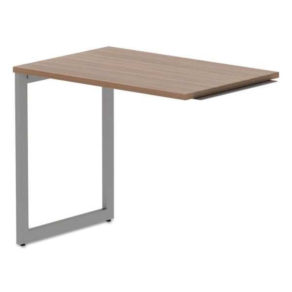 Alera Open Office Series O-Leg Return Base, Fully Adjustable, 36 to 70.78w x 23.38d x 28.5h, Silver - Image 7