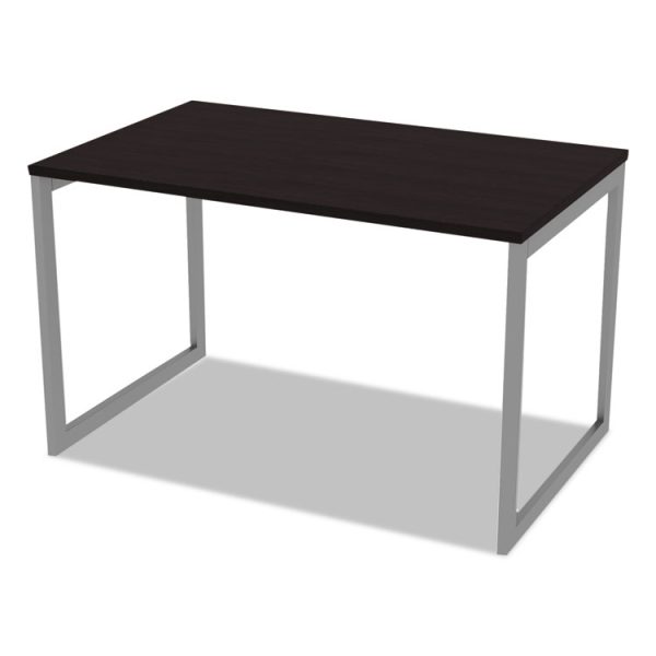 Alera Open Office Desk Series Adjustable O-Leg Desk Base, 47.25 to 70.78w x 29.5d x 28.5h, Silver - Image 10