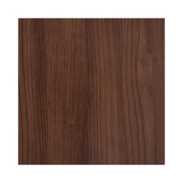 Industrial Series Table Desk, 47.25" X 23.63" X 29.5", Modern Walnut - Image 8